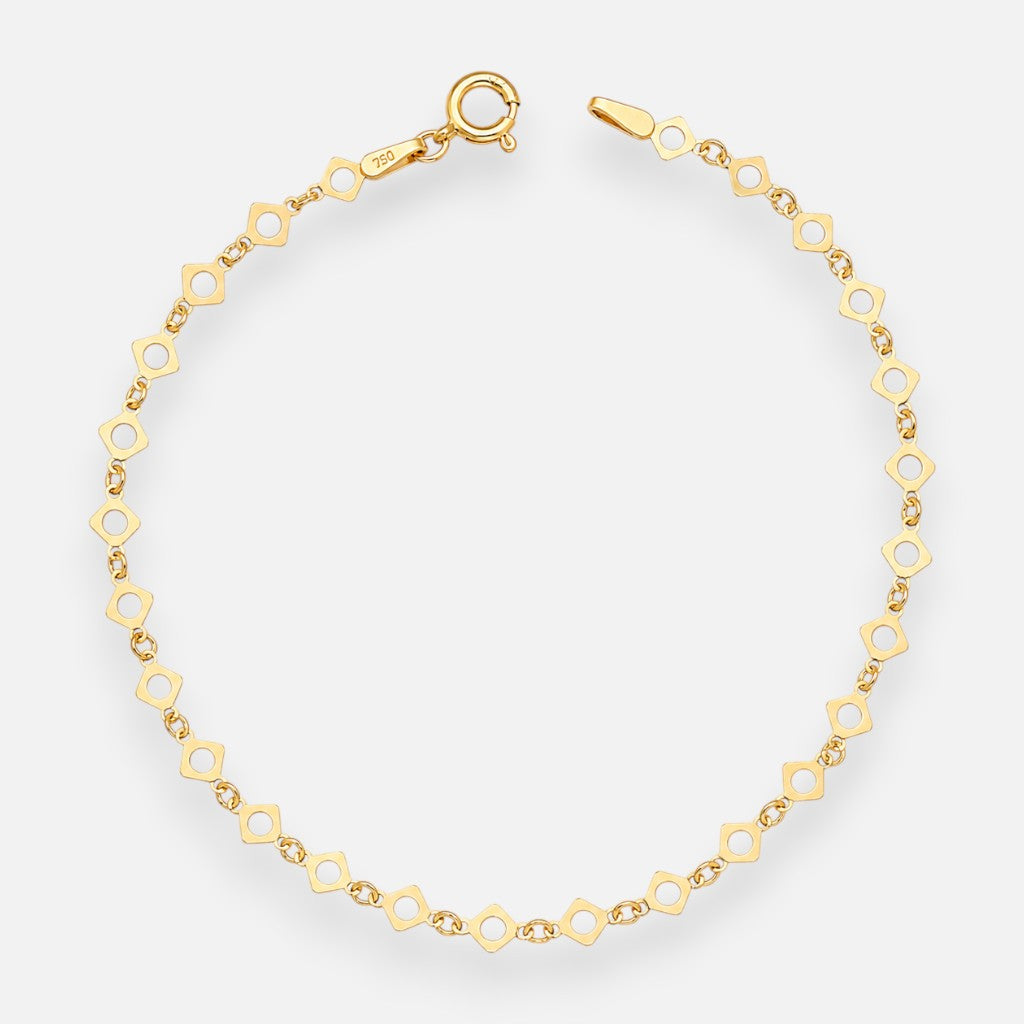 Pulsera Rombo Círculo