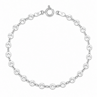 Pulsera Círculos Facetados