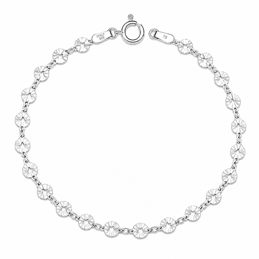 Pulsera Círculos Facetados