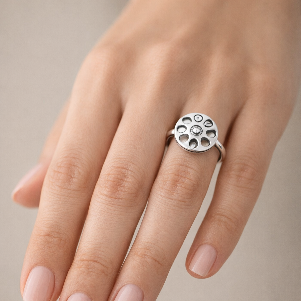 Anillo Fases Lunares