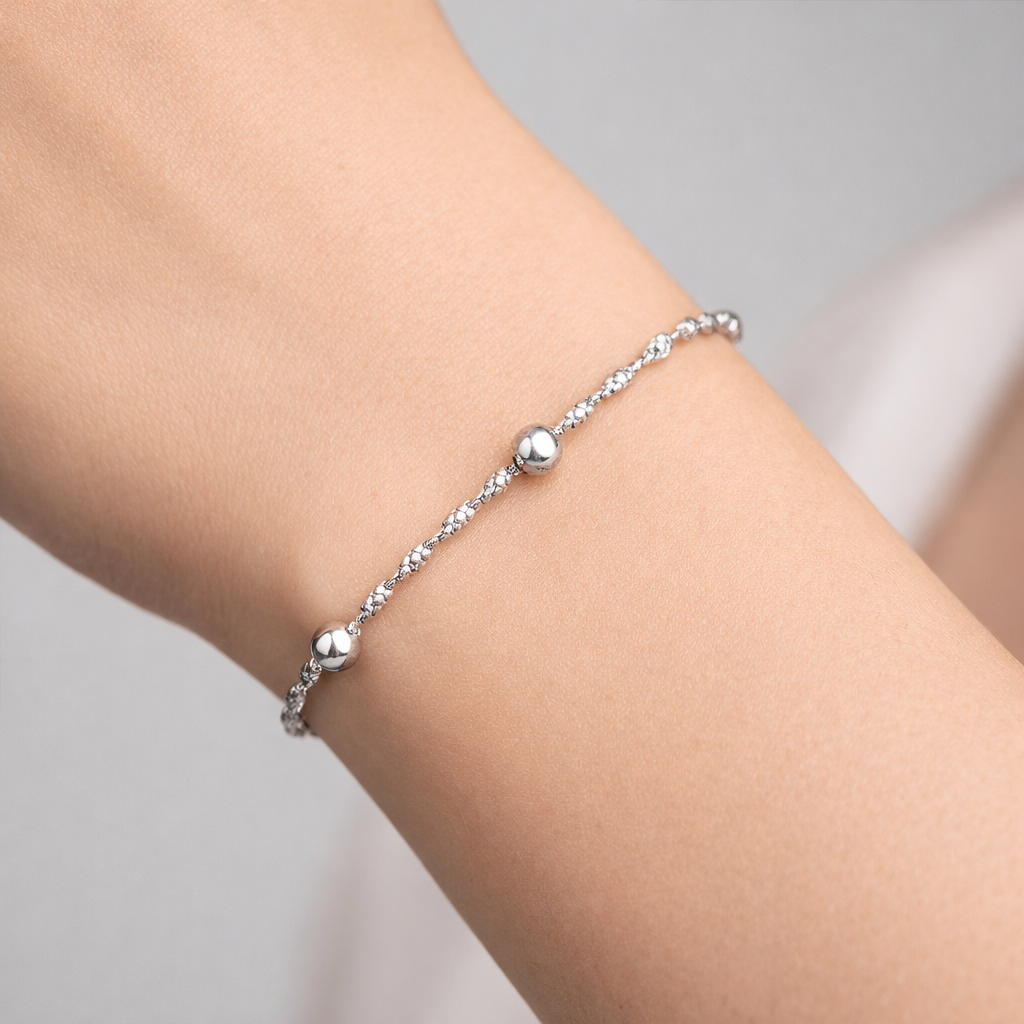 Pulsera Espiral Esferas