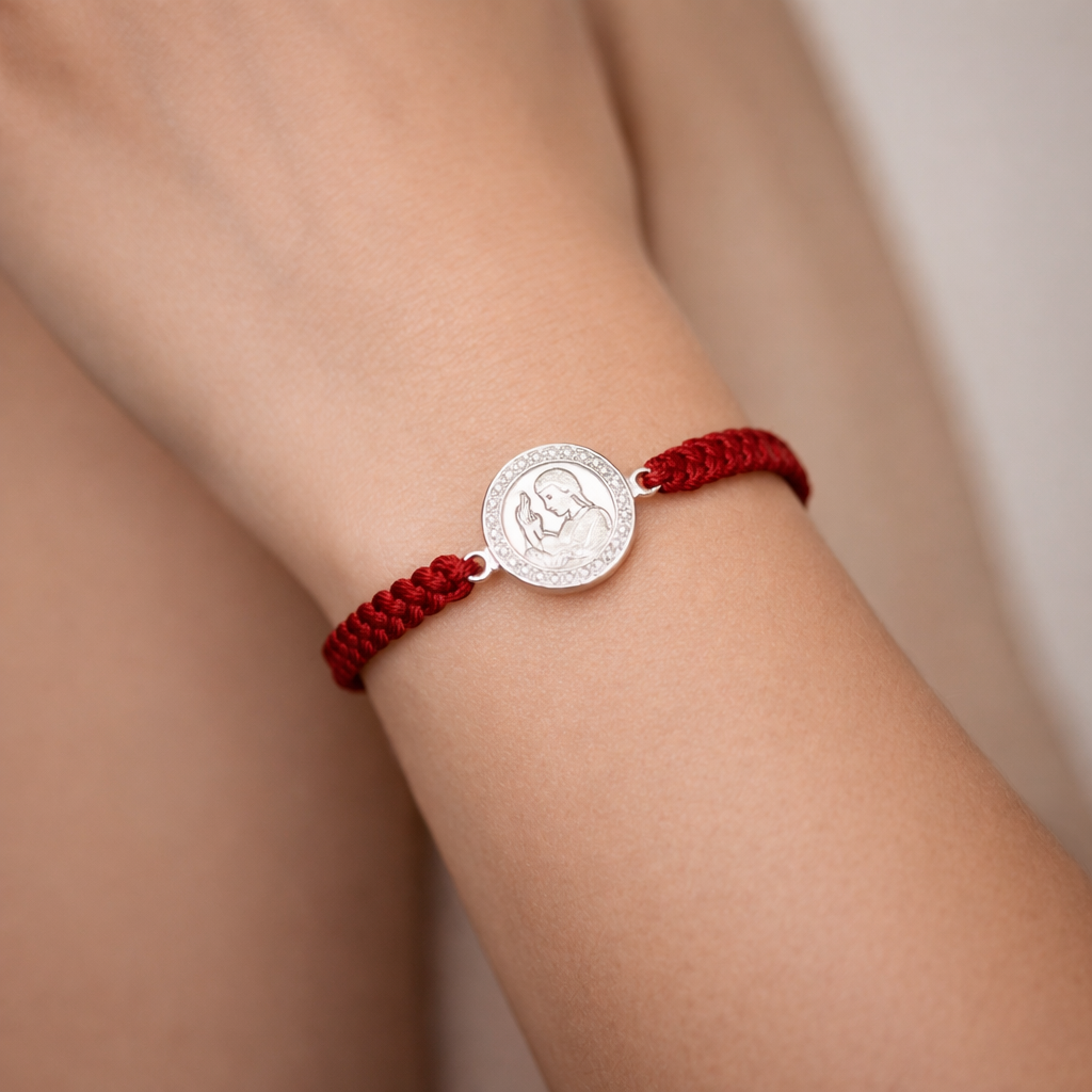 Pulsera Baby Hilo Rojo Ajustable San Benito