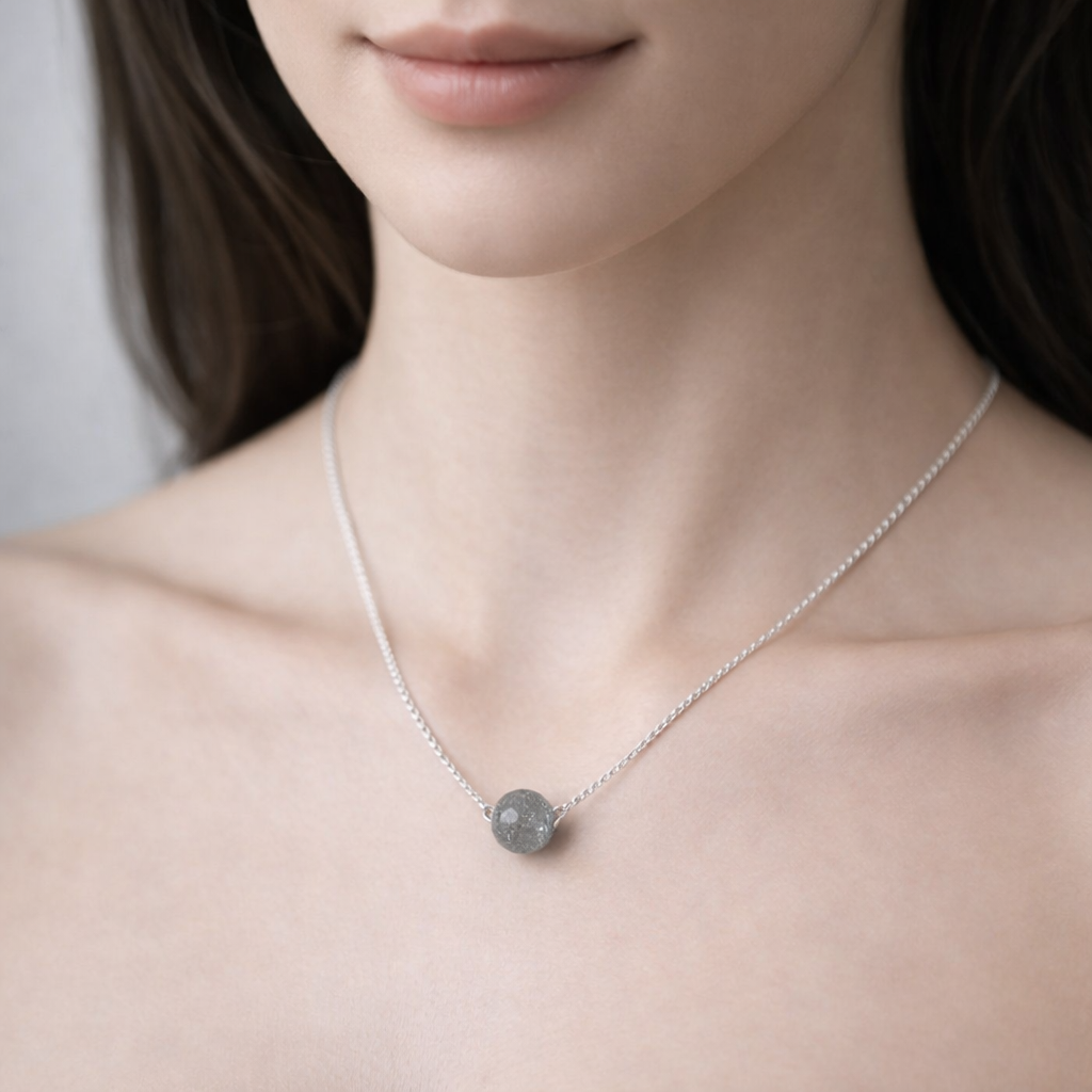 Collar Esfera Labradorita