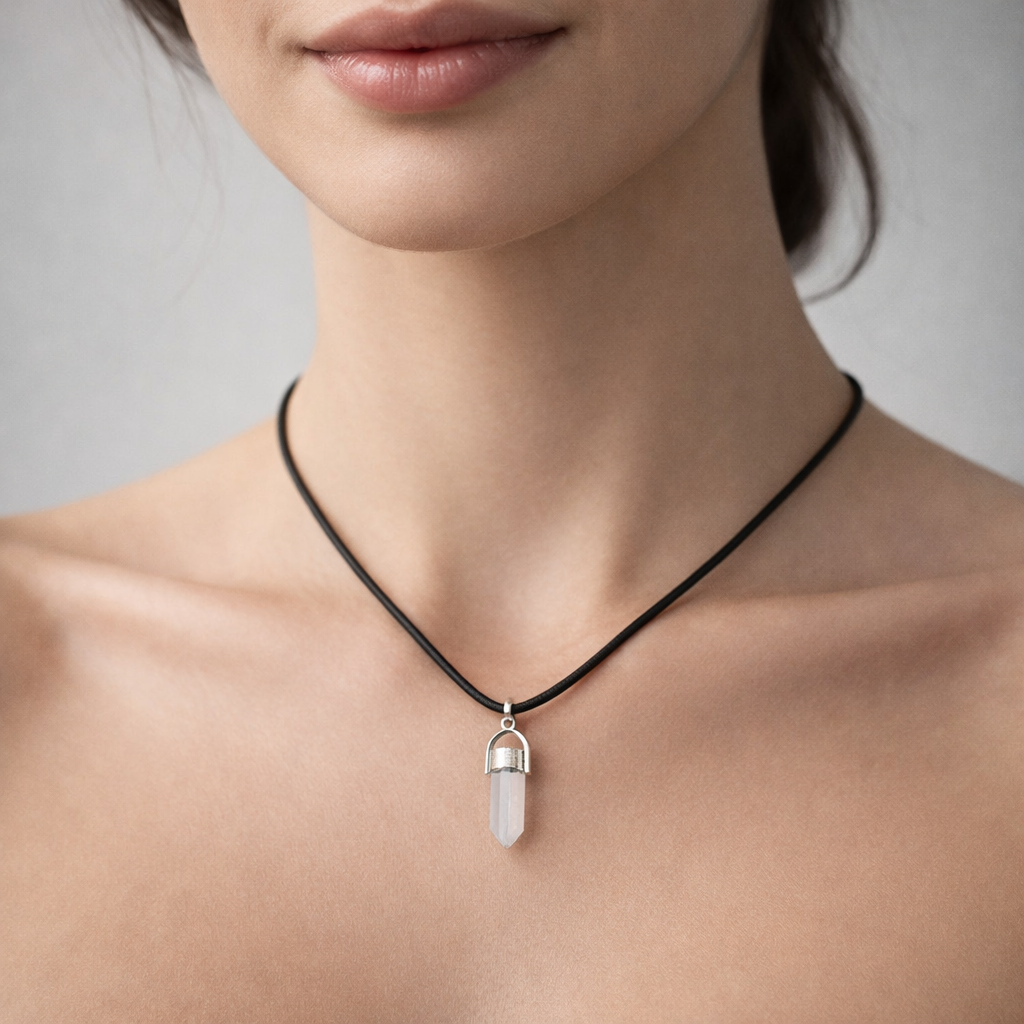 Collar Choker Cuarzo