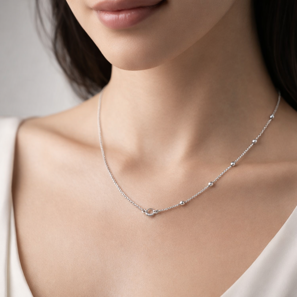 Collar Desigual Veneciano Tradicional Esferas