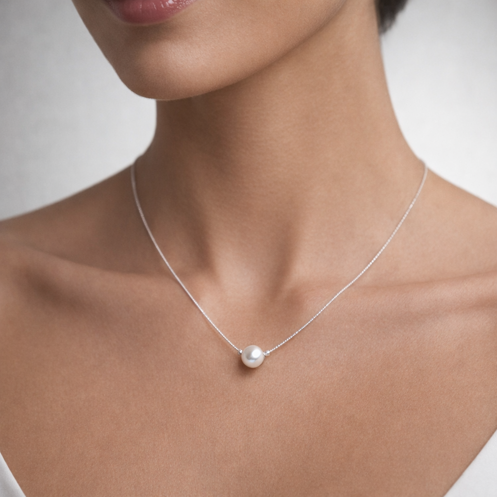 Collar Veneciano Esfera 8 mm