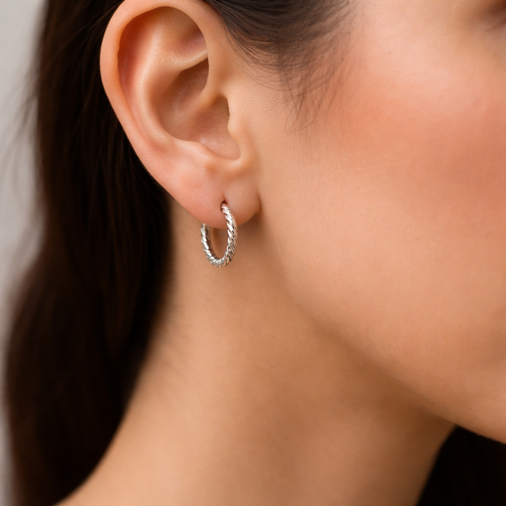 Argolla Facetada 21 mm