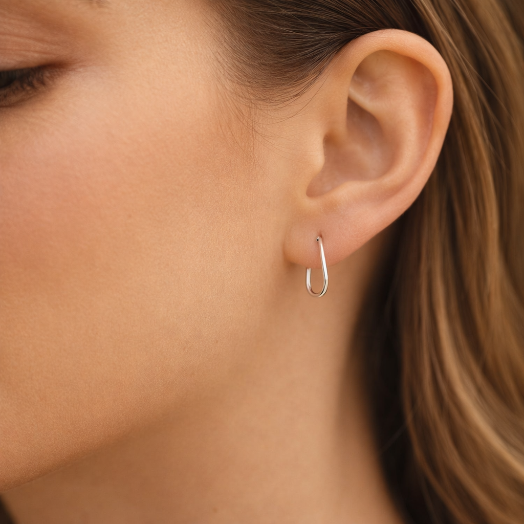 Argolla Ovalada 20x13 mm