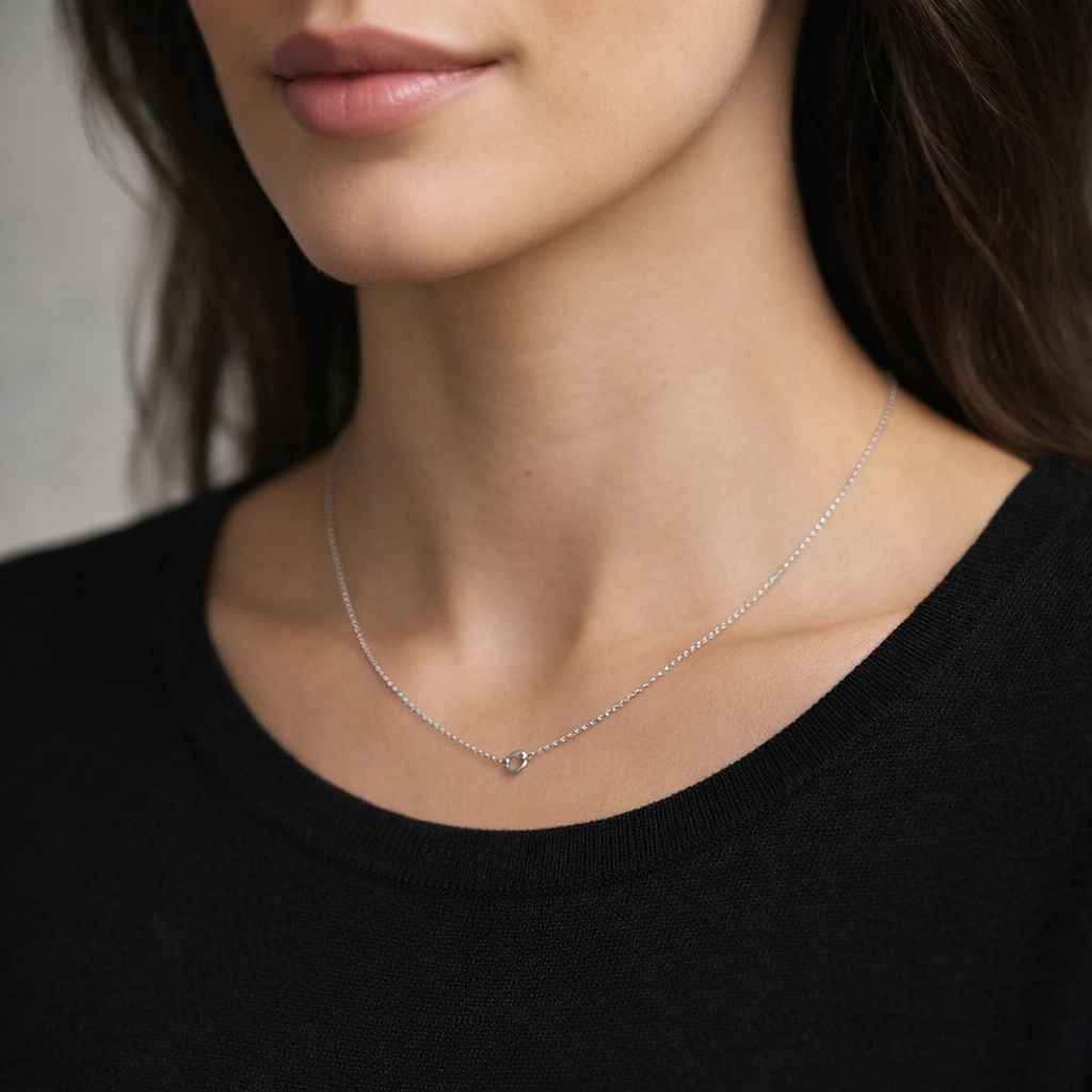 Collar Ajustable Choker Rolo Esferas