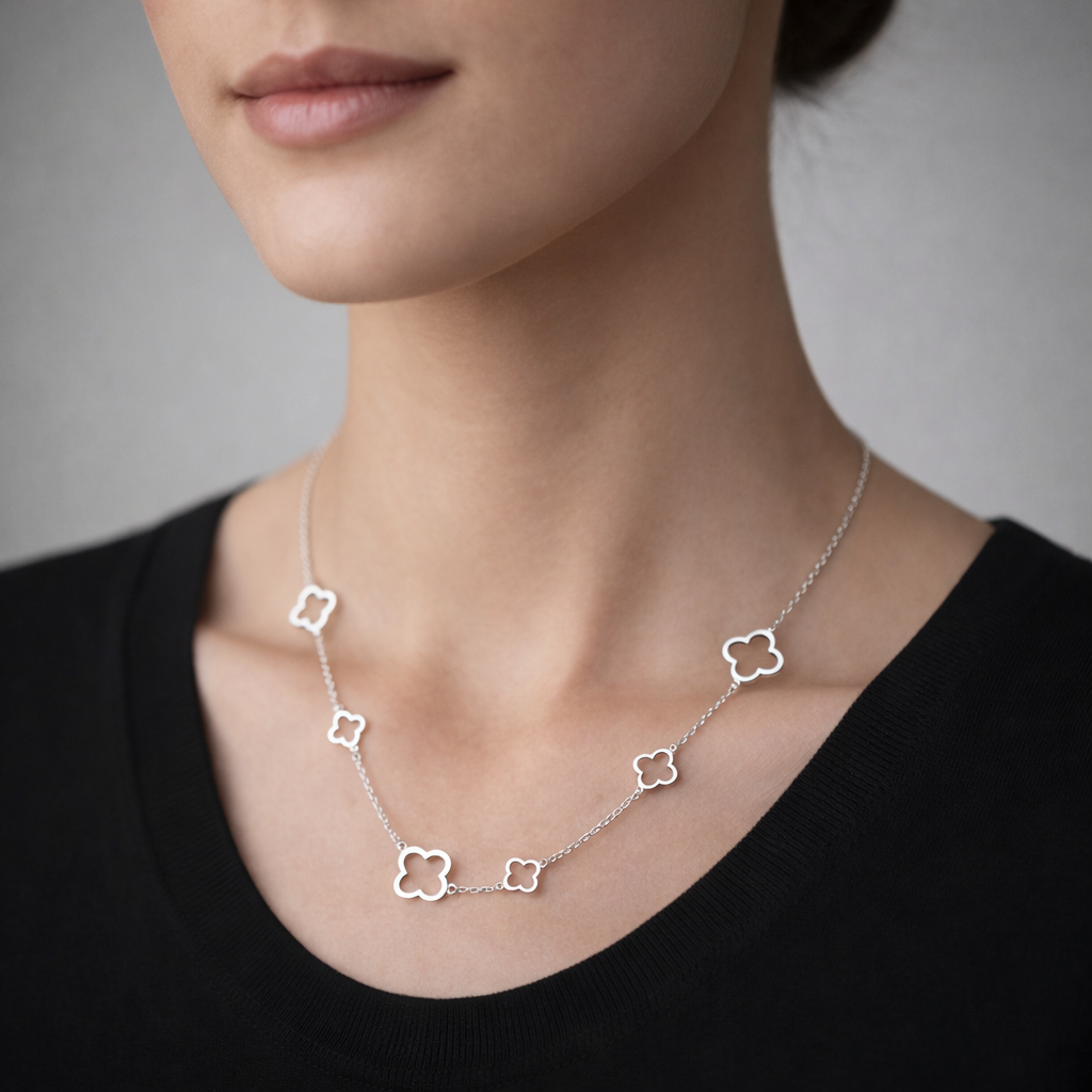 Collar Trébol de la Suerte