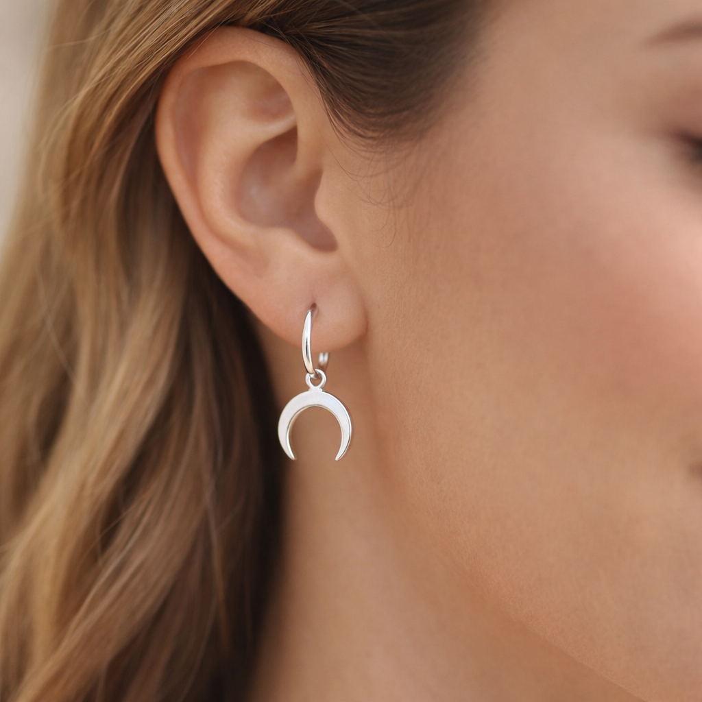 Argolla Luna Invertida 12 mm