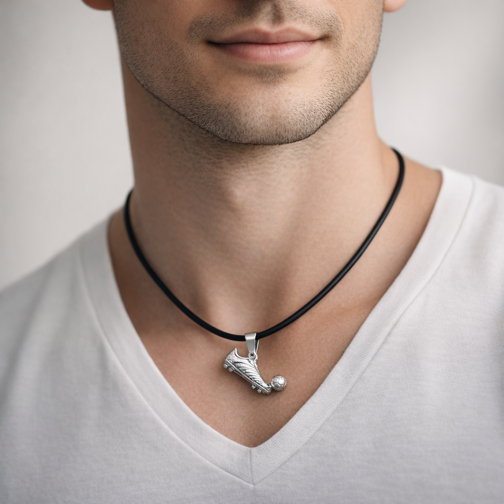 Collar Caucho Zapato Pelota de Fútbol