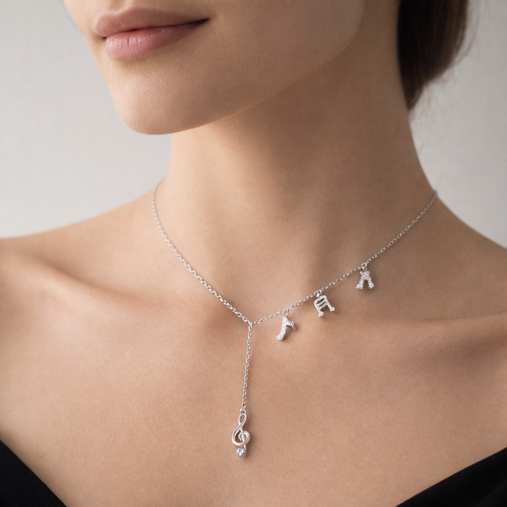 Collar Notas Musicales Circones