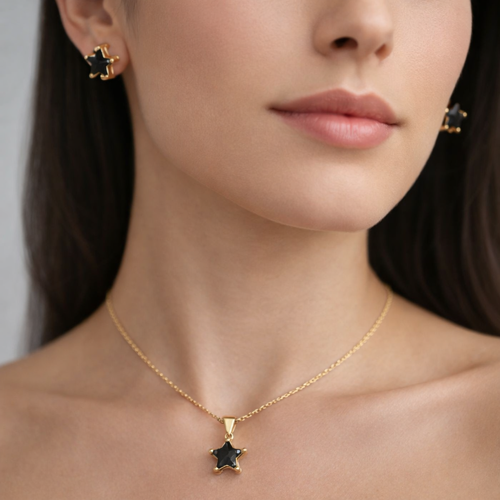 Conjunto Estrella Circón Ónix