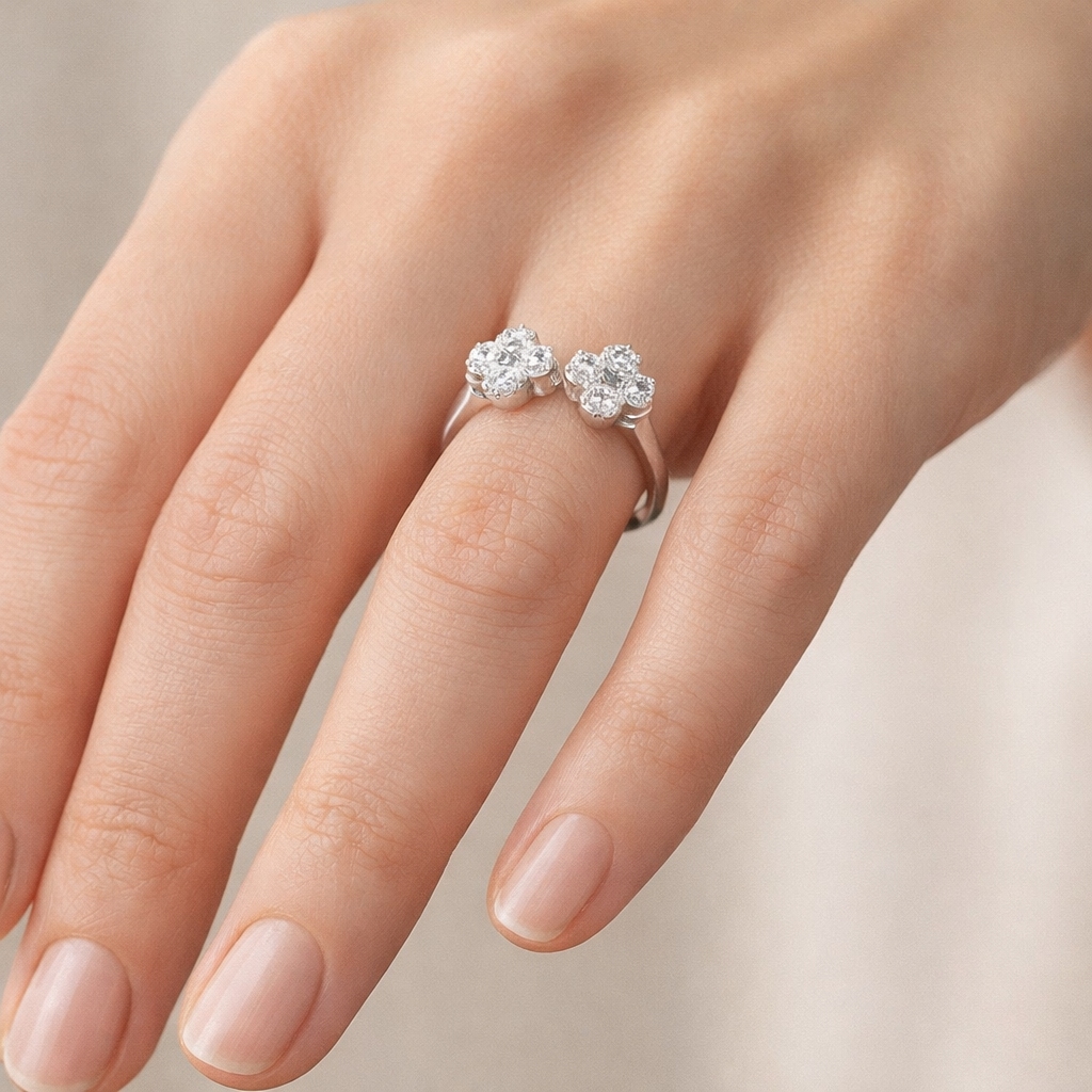 Anillo Ajustable Trébol Circones 14