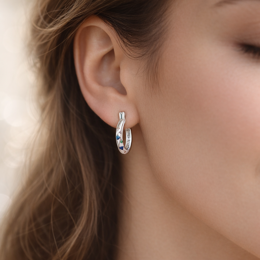 Argolla Circones Multicolor 15 mm