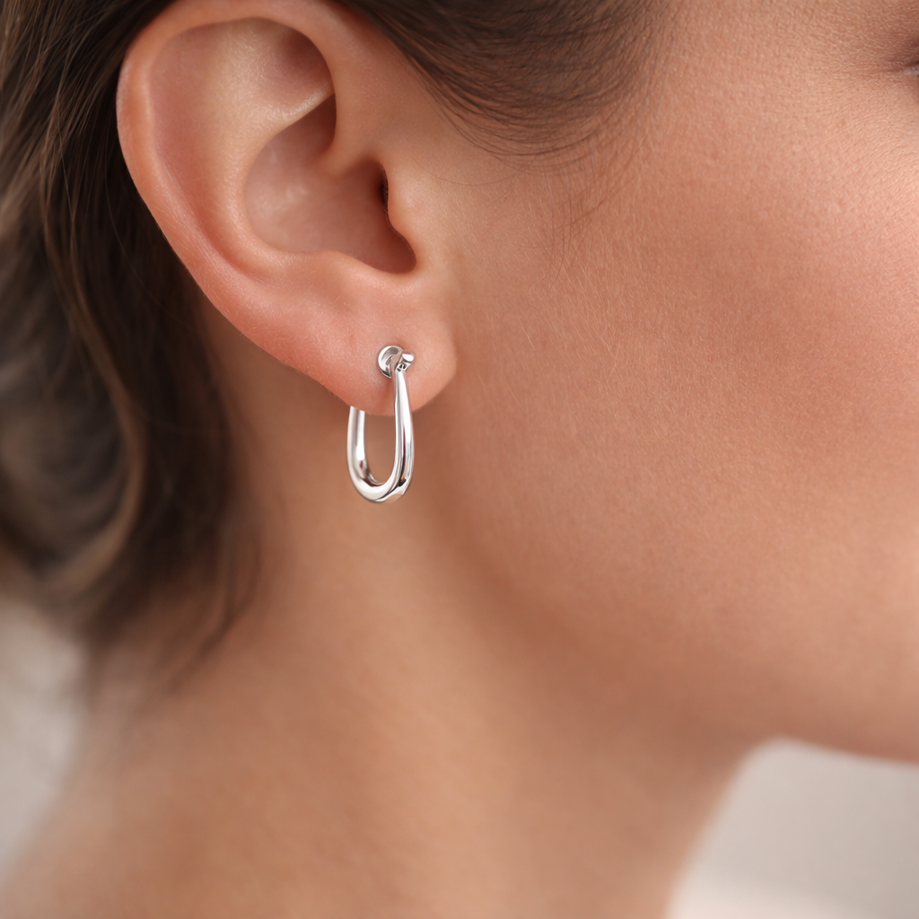 Argolla Ovalada 16x12 mm