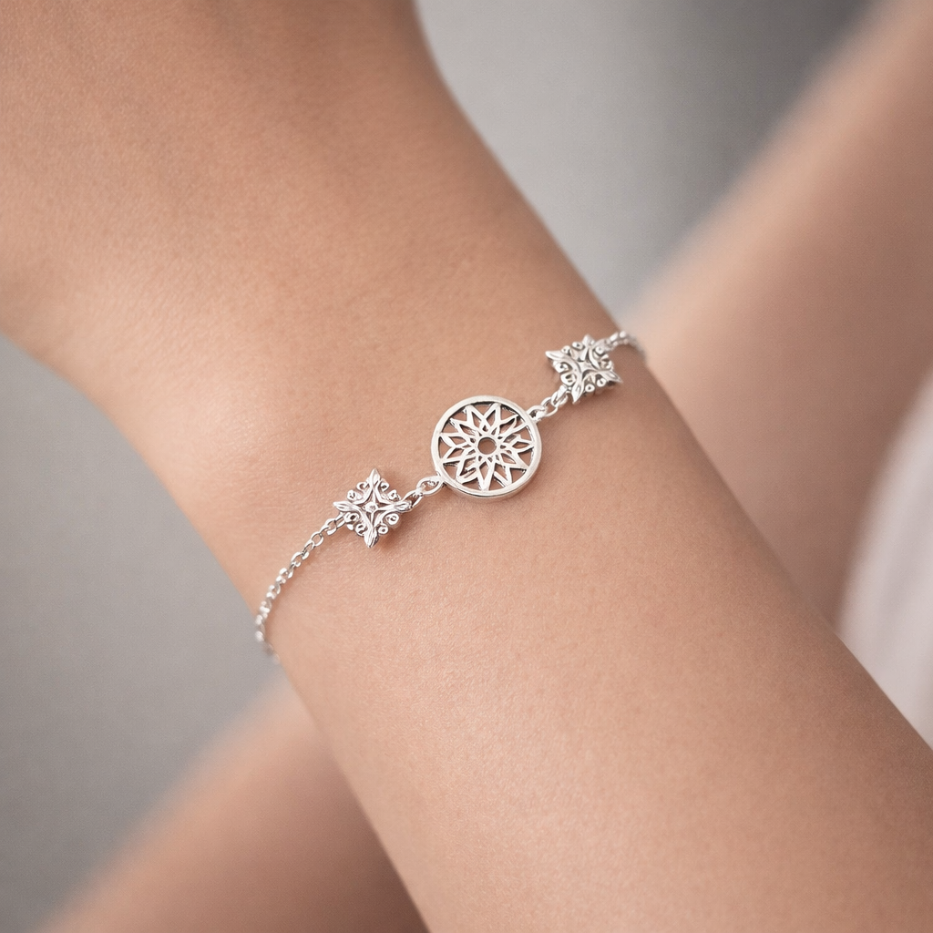 Pulsera Tetragramaton Nudo de Brujas