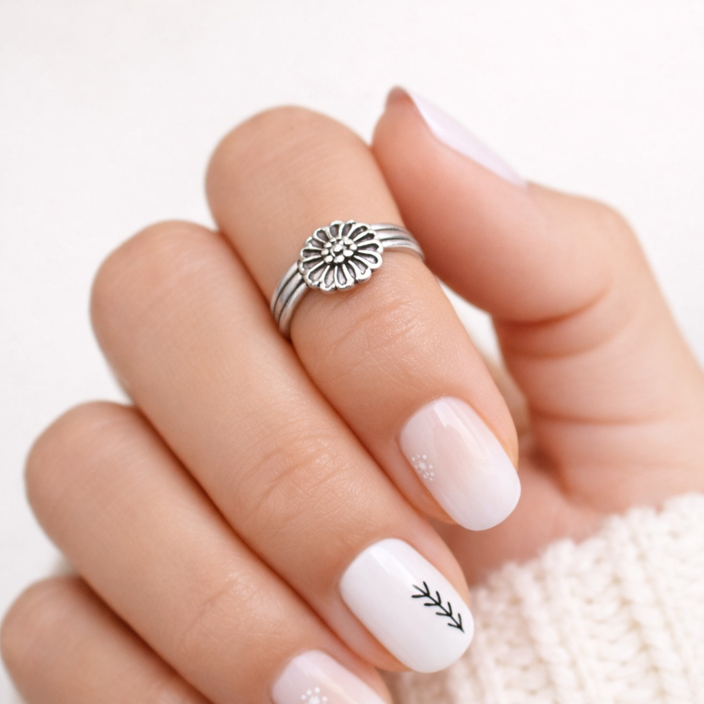 Anillo Midi Flor
