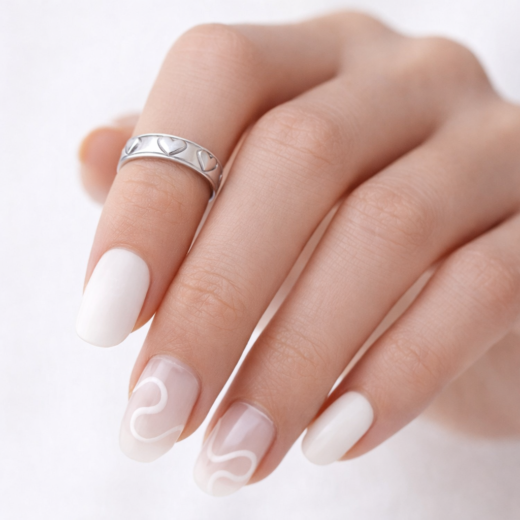 Anillo Midi Corazones