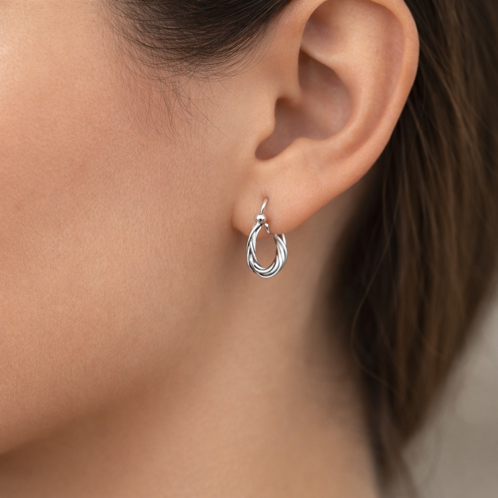 Argolla Trenzada 18 mm