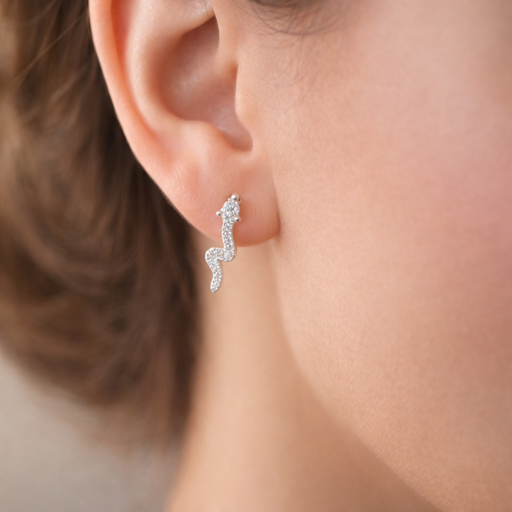 Piercing Flat Serpiente Circones