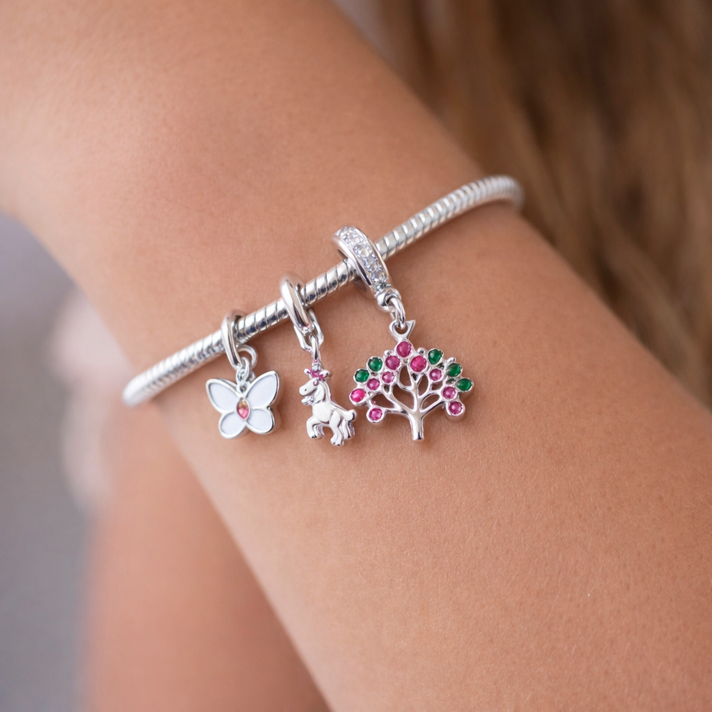 Colgante Charm Árbol de la Vida Circones Multicolor