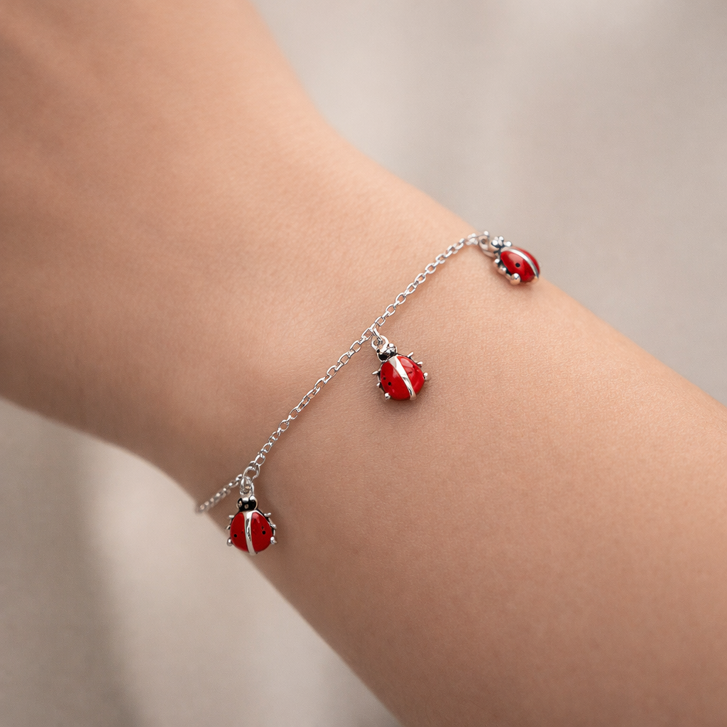 Pulsera Chinitas Esmaltadas