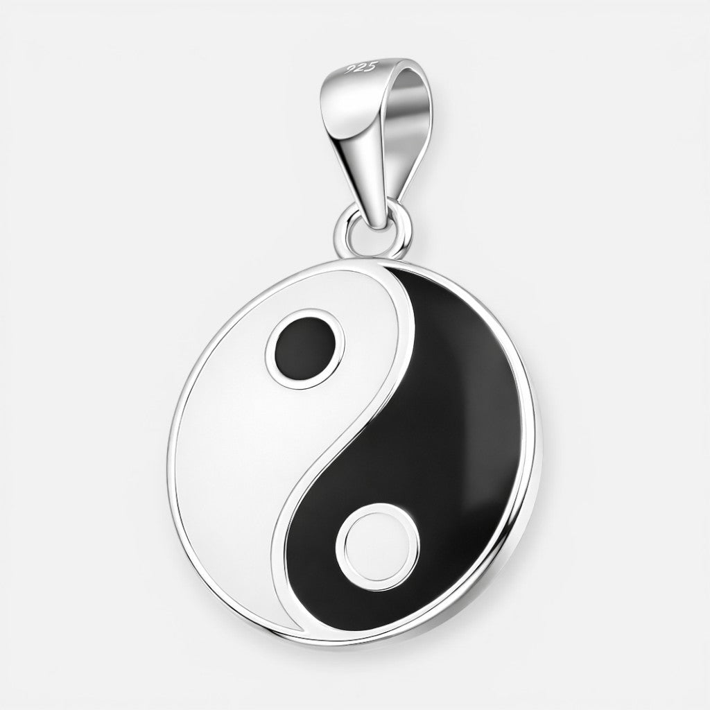 Colgante Yin Yang Esmaltado
