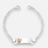 Pulsera Piocha Chinita en Oro Circón 15 cm