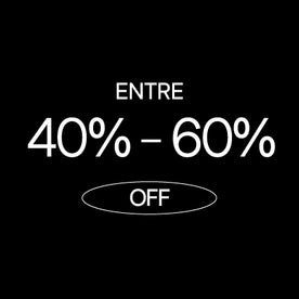 Entre 40% - 60 %