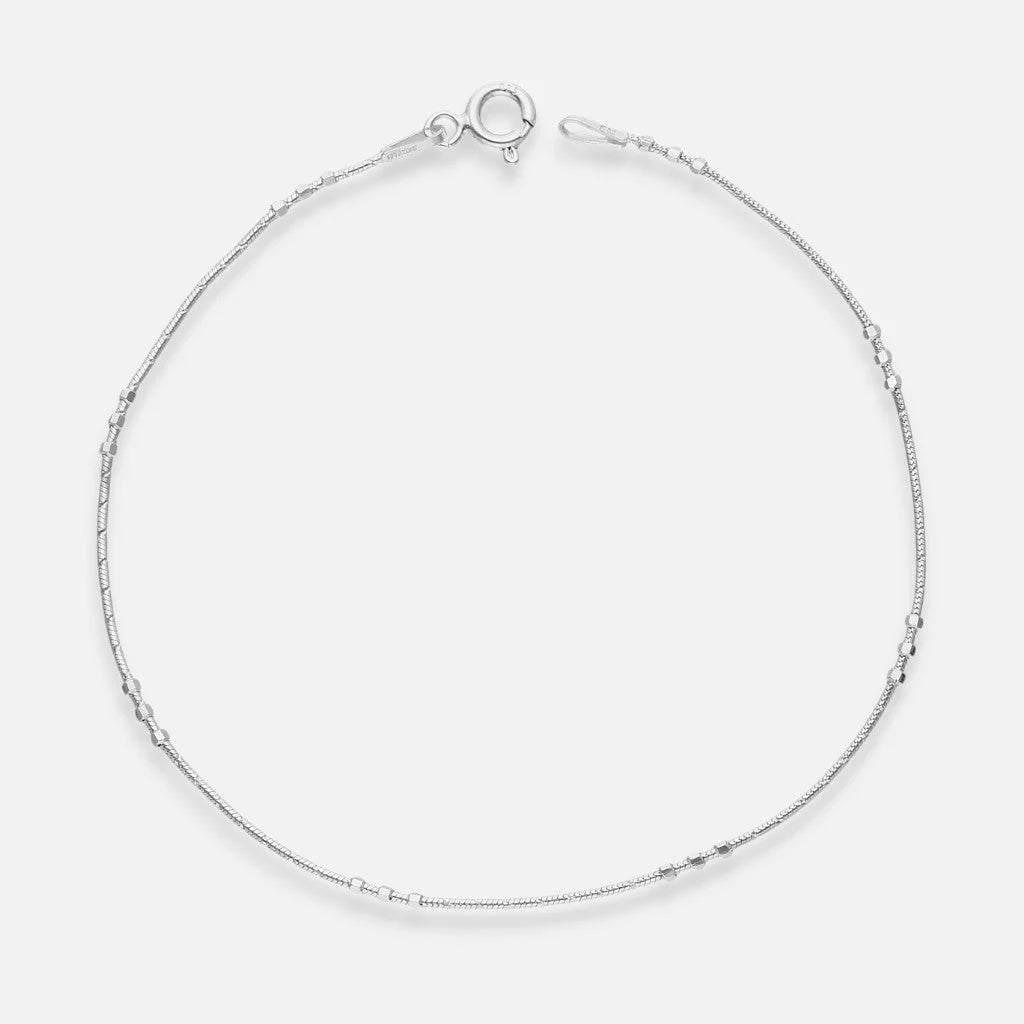 Pulsera Cola de Topo con Hexágonos