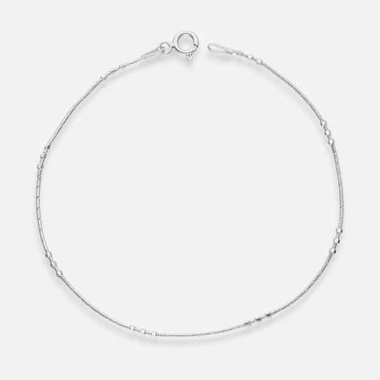 Pulsera Cola de Topo con Hexágonos