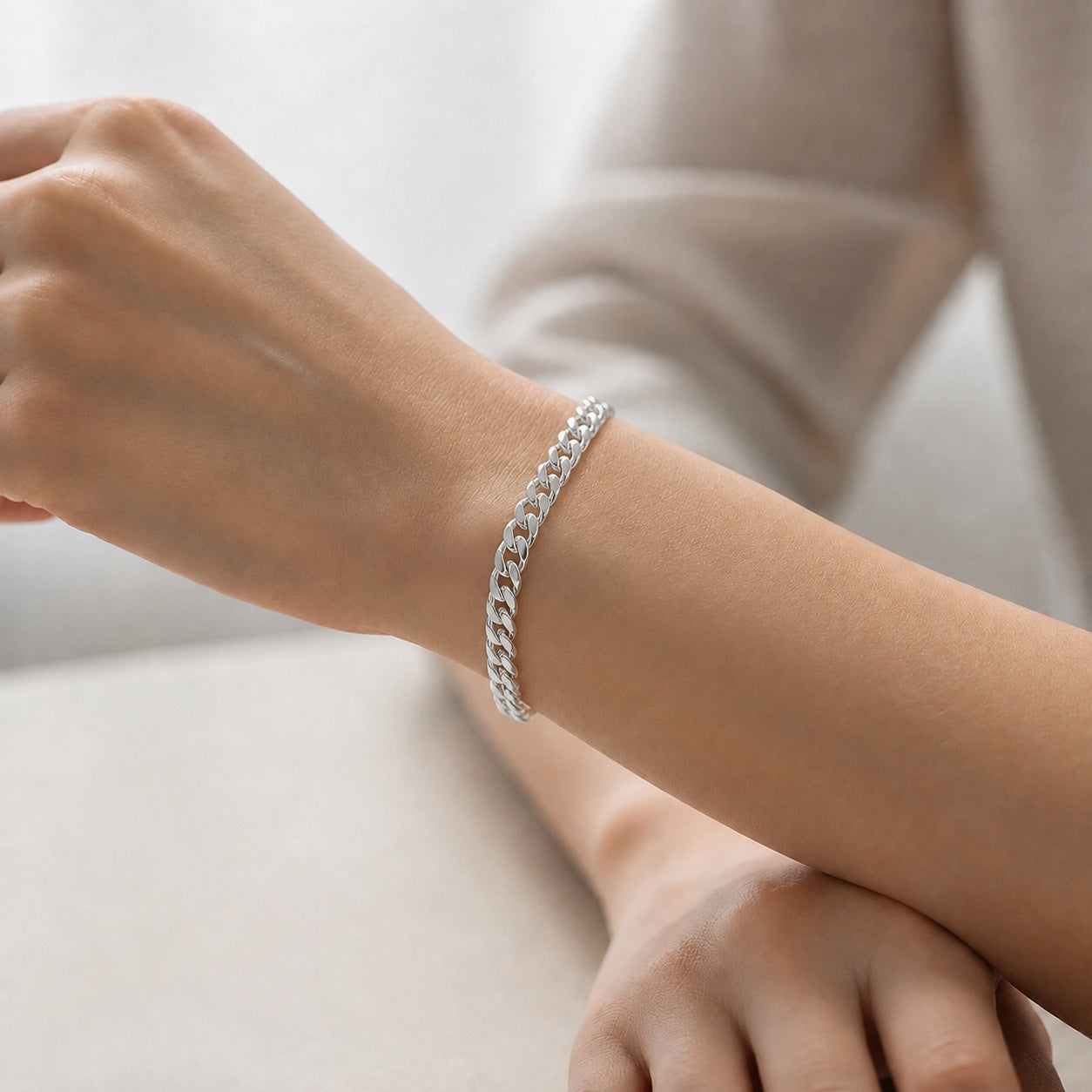 Pulsera Grumet Cubana