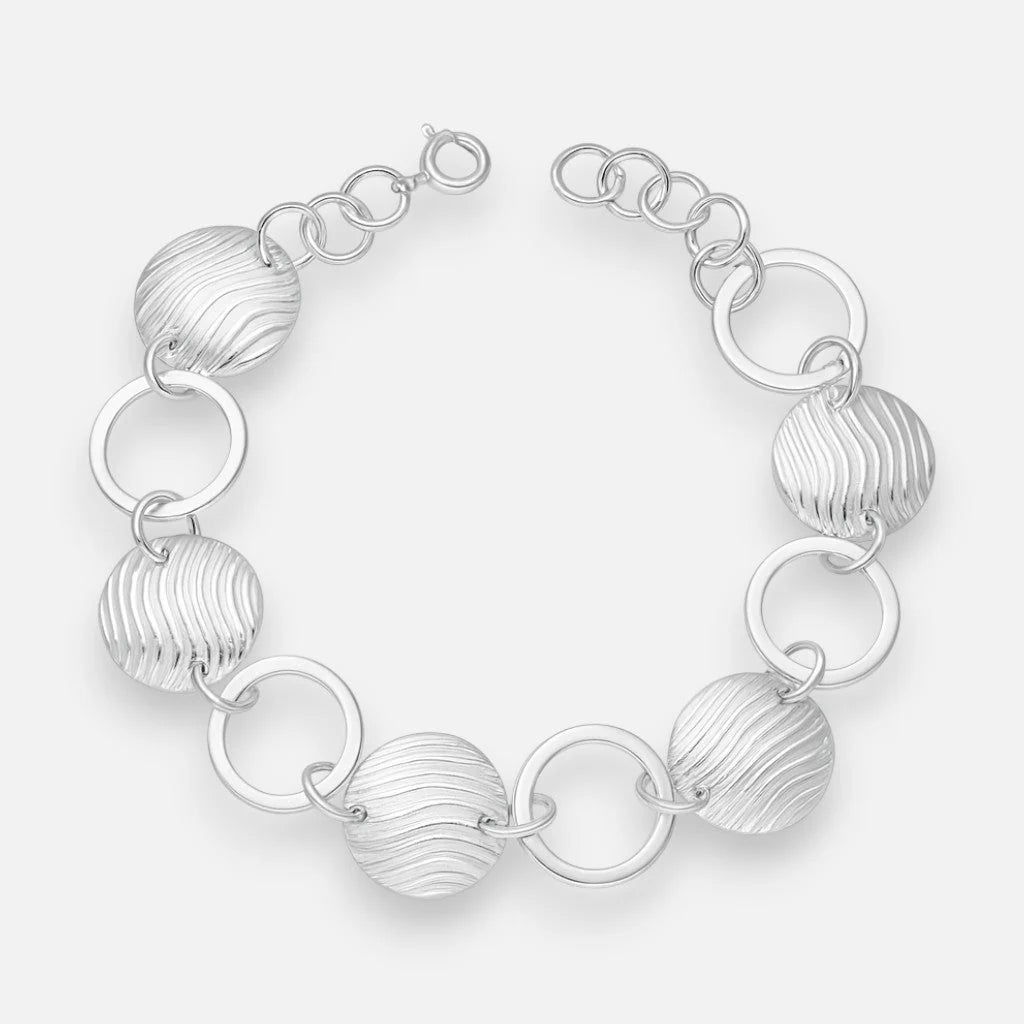 Pulsera Círculos Facetados