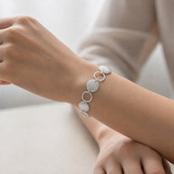 Pulsera Círculos Facetados
