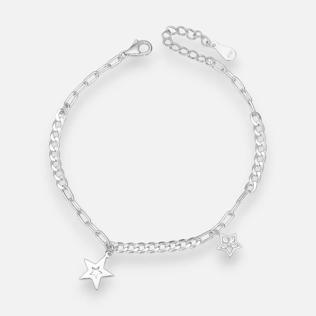 Pulsera Grumet Tradicional Estrellas Circones