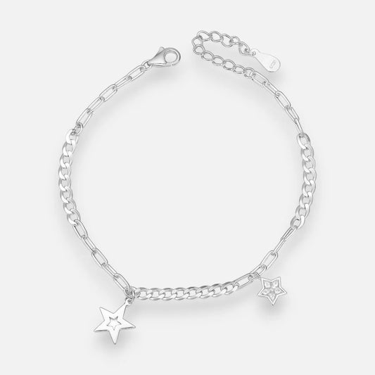 Pulsera Grumet Tradicional Estrellas Circones
