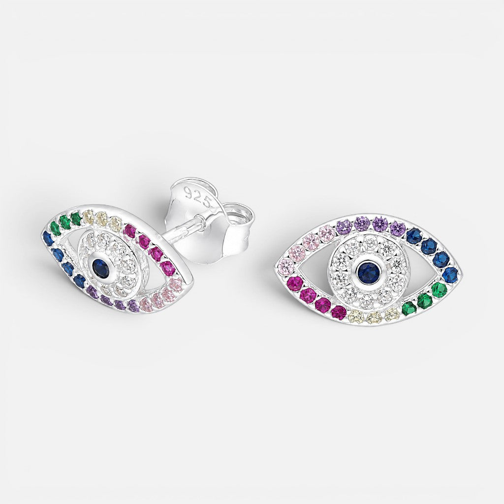 Aro Ojo Turco Circones Multicolor