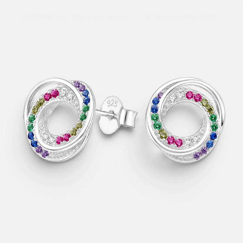 Aro Nudo Circones Multicolor 10  mm