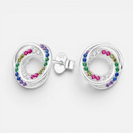 Aro Nudo Circones Multicolor 10  mm