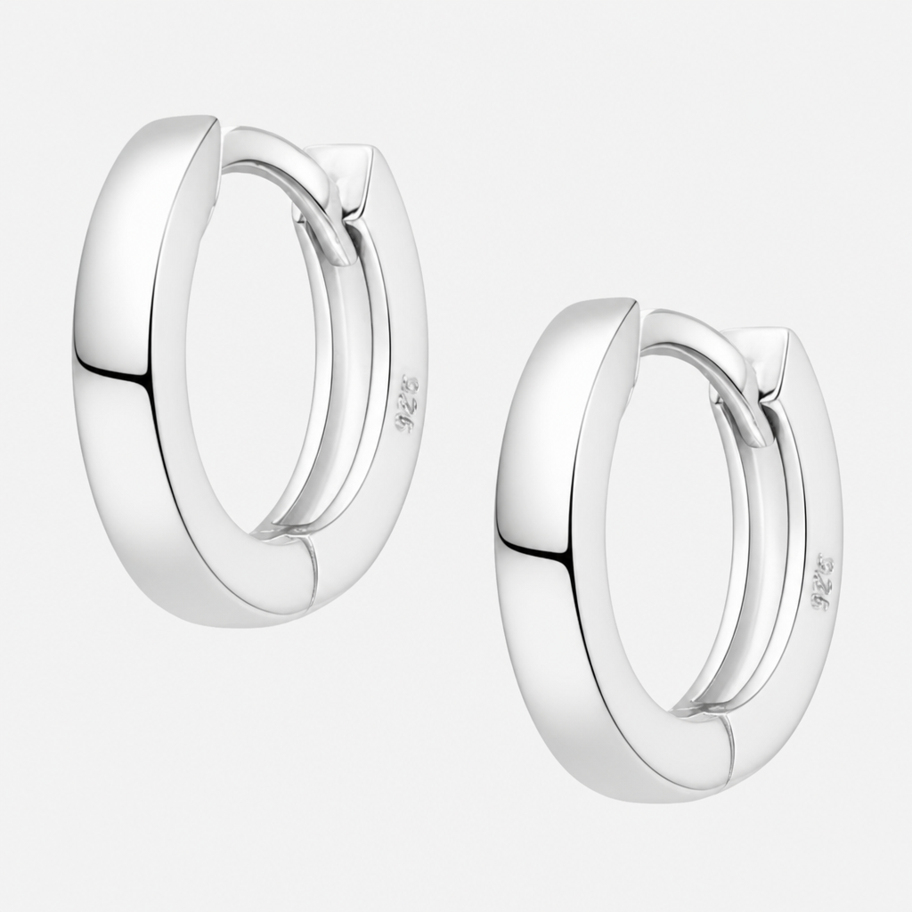 Argolla Huggie Mini Lisa 10 mm