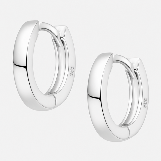 Argolla Huggie Mini Lisa 10 mm