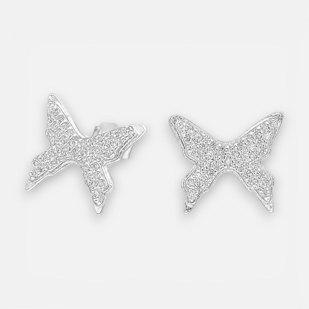 Aro Mariposa Circones Pavé
