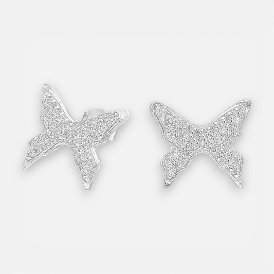 Aro Mariposa Circones Pavé