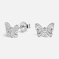 Aro Mariposa Circones Baguette