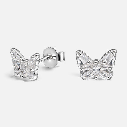 Aro Mariposa Circones Baguette