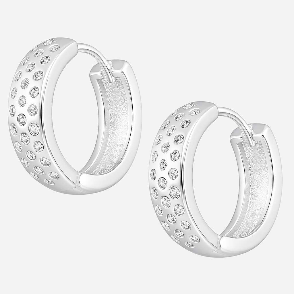 Argolla Huggie Circones 15 mm