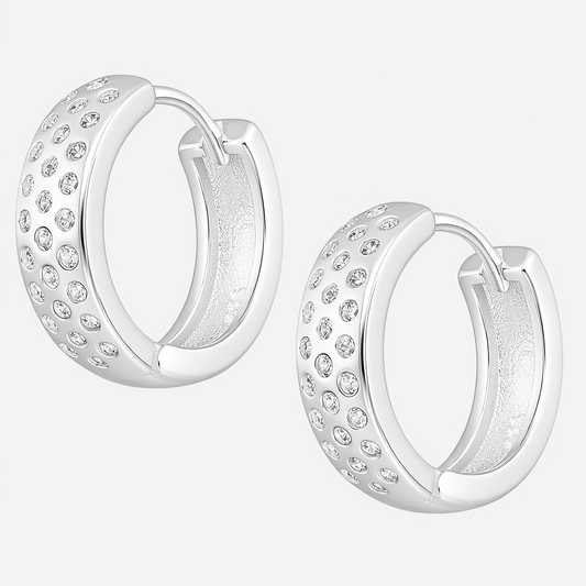 Argolla Huggie Circones 15 mm