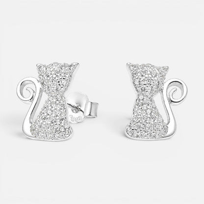 Aro Gatito Circones Pavé